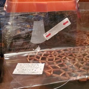 Face shields new in packet sealed very comfortable